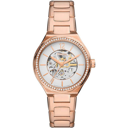 Fossil Women's Watch - Eevie Quartz SS Case White Dial Rose Gold Bracelet | BQ3781 ,
