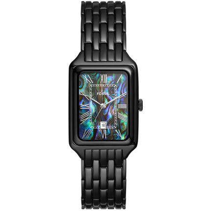 Fossil Women's Watch - Raquel Quartz Black Dial Stainless Steel Bracelet | ES5340 ,