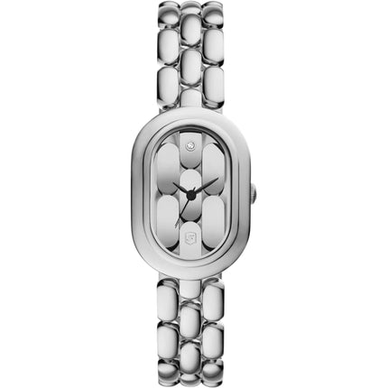 Fossil Women's Watch - Sloan Quartz Silver Dial Stainless Steel Bracelet | ES5381 ,