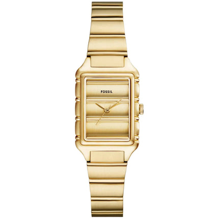 Fossil Women's Watch - Raquel Quartz Gold Tone Dial Yellow Gold Bracelet | ES5389 ,