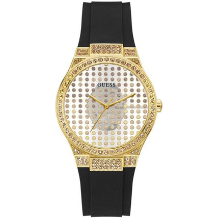 Guess Women's Watch - Radiance Quartz Grey Dial Silicone Rubber Strap | GW0482L1 ,