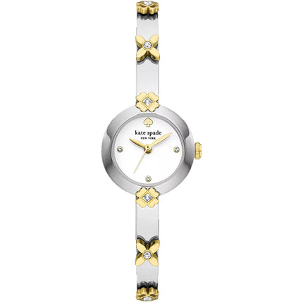 Kate Spade Women's Watch - Monroe Quartz White Dial Two Tone Bracelet | KSW1836 ,