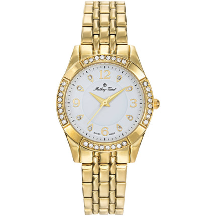 Mathey Tissot Women's Watch - Classic Yellow Gold Stainless Steel Bracelet | D2568PYI ,