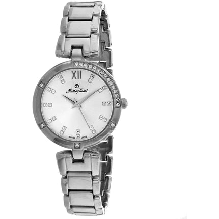 Mathey Tissot Women's Watch - Classic Silver Dial Stainless Steel Bracelet | D2583AI ,