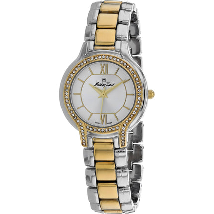 Mathey Tissot Women's Watch - Classic Silver Tone Dial Two Tone Bracelet | D2781BI ,