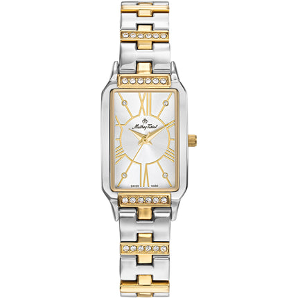 Mathey Tissot Women's Watch - Classic Two Tone Silver Yellow Gold Bracelet | D2881BI ,