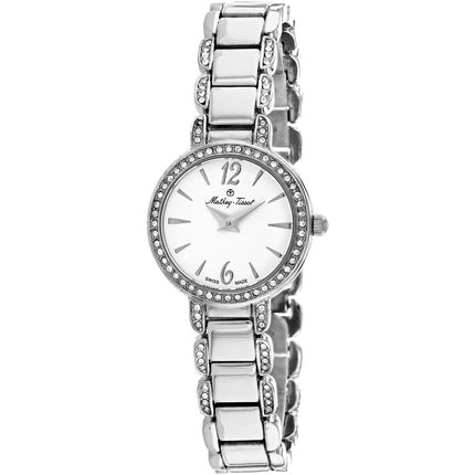 Mathey Tissot Women's Watch - Fleury White Dial Stainless Steel Bracelet | D6532AI ,
