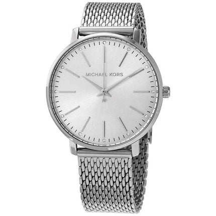 Michael Kors Women's Watch - Pyper Silver Dial Stainless Steel Bracelet | MK4338 ,