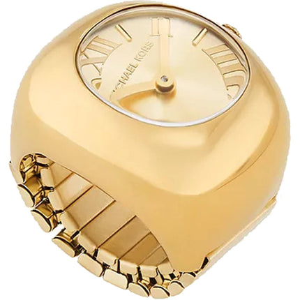 Michael Kors Women's Watch Ring - Rylee Yellow Gold Stainless Steel Bracelet | MK4847 ,