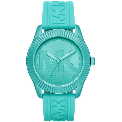 Michael Kors Women's Watch - Maddye Quartz Blue Dial Rubber Strap | MK6804 ,
