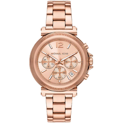 Michael Kors Women's Watch - Maren Rose Gold Dial Plated Steel Bracelet | MK7494 ,
