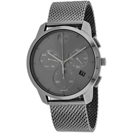 Movado Men's Watch - Bold Quartz Gunmetal Dial Stainless Steel Bracelet | 3600635 ,