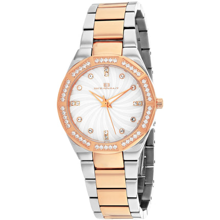 Oceanaut Women's Watch - Athena White Mother of Pearl Dial Bracelet | OC0251 ,