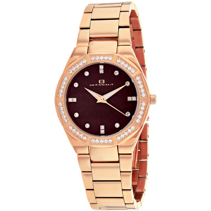 Oceanaut Women's Watch - Athena Brown Mother of Pearl Dial Bracelet | OC0256 ,