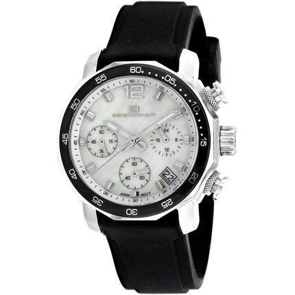 Oceanaut Women's Watch - Tune White Mother of Pearl Dial Rubber Strap | OC0460 ,