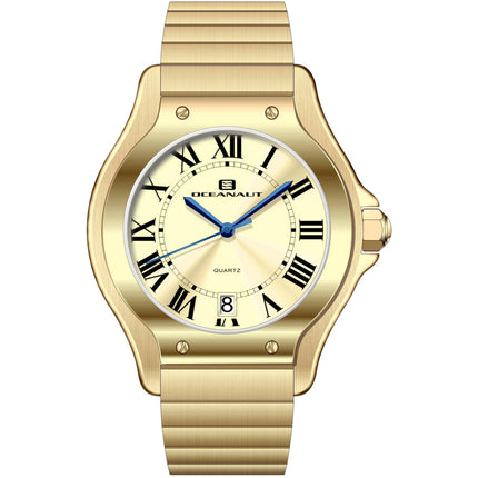 Oceanaut Women's Watch - Rayonner Gold Dial Plated Stainless Steel Bracelet | OC1293 ,