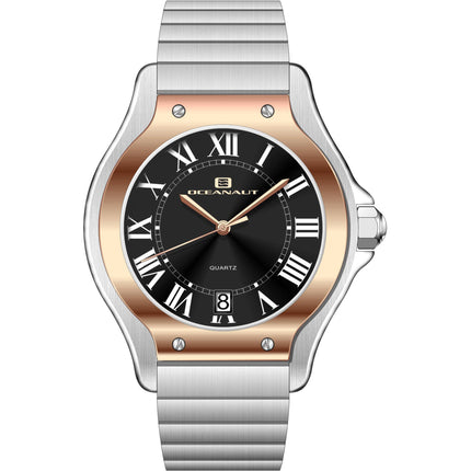 Oceanaut Women's Watch - Rayonner Black Dial Stainless Steel Bracelet | OC1299 ,