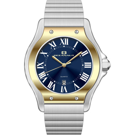 Oceanaut Men's Watch - Rayonner Quartz Blue Dial Stainless Steel Bracelet | OC1398 ,