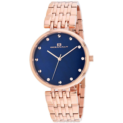 Oceanaut Women's Watch - Aerglo Blue Mother of Pearl Dial Bracelet | OC2204 ,