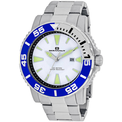 Oceanaut Men's Watch - Marletta Quartz White Dial Stainless Steel Bracelet | OC2912 ,