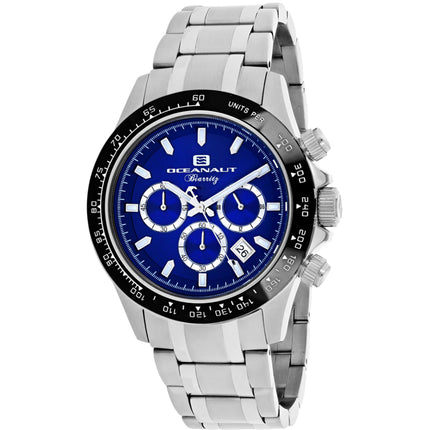 Oceanaut Men's Watch - Biarritz Quartz Blue Dial Stainless Steel Bracelet | OC6113 ,