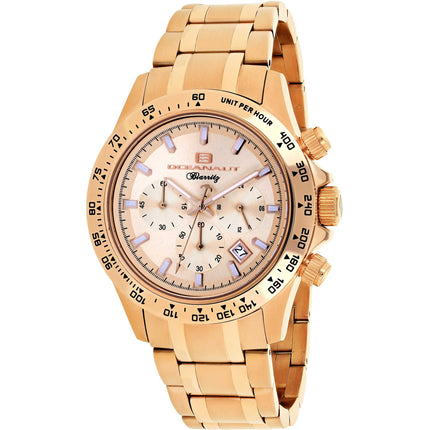 Oceanaut Men's Watch - Biarritz Rose Gold Dial Plated Steel Bracelet | OC6123 ,