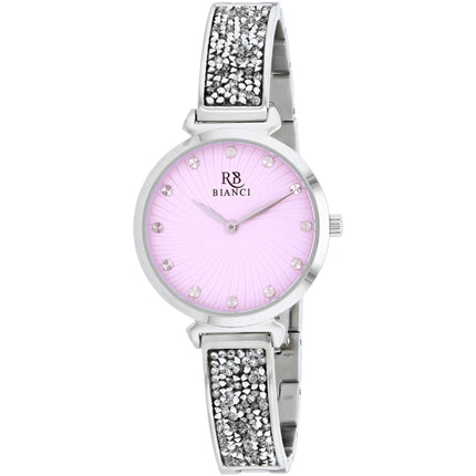 Roberto Bianci Women's Watch - Brillare Pink Dial Stainless Steel Bracelet | RB0201 ,