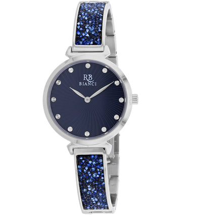 Roberto Bianci Women's Watch - Brillare Blue Dial Stainless Steel Bracelet | RB0202 ,