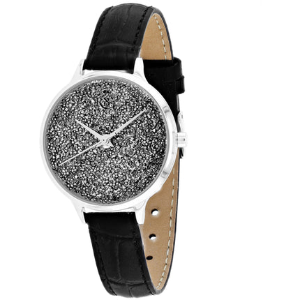 Roberto Bianci Women's Watch - Gemma Quartz Silver Dial Leather Strap | RB0241 ,
