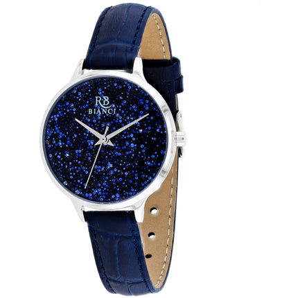 Roberto Bianci Women's Watch - Gemma Quartz Blue Dial Leather Strap | RB0244 ,
