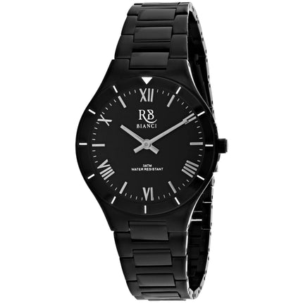 Roberto Bianci Women's Watch - Eterno Black Dial Plated Steel Bracelet | RB0410 ,