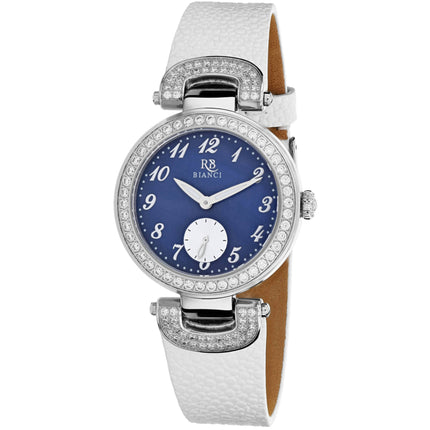 Roberto Bianci Women's Watch - Alessandra Blue Mother of Pearl Dial Strap | RB0614 ,