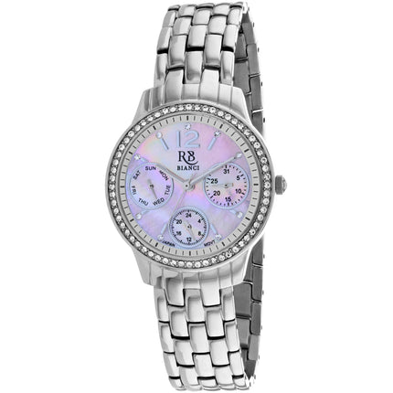 Roberto Bianci Women's Watch - Valentini Pink Mother of Pearl Dial Bracelet | RB0842 ,