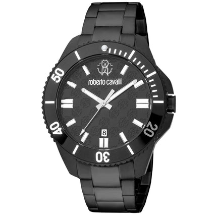Roberto Cavalli Men's Watch - Classic Black Dial Bracelet | RC5G013M0115 ,