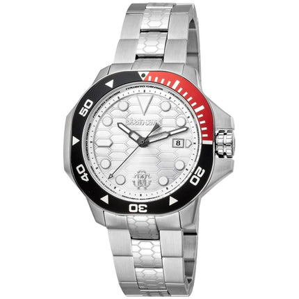 Roberto Cavalli Men's Watch - Classic Silver Dial Steel Bracelet | RC5G044M0015 ,