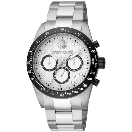Roberto Cavalli Men's Watch - Classic Silver Dial Steel Bracelet | RC5G046M0055 ,