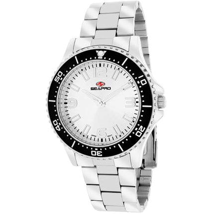 Seapro Women's Watch - Tideway Quartz White Dial Stainless Steel Bracelet | SP5410 ,