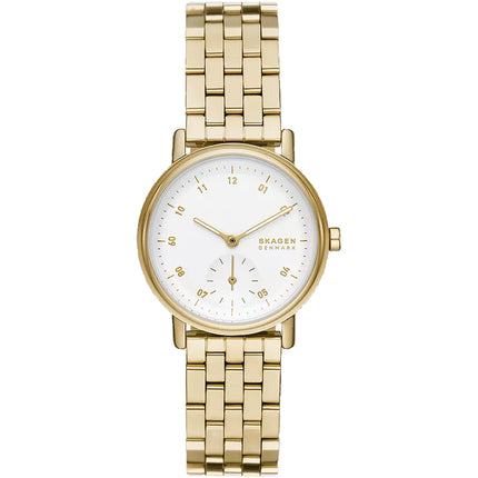 Skagen Women's Watch - Kuppel Lille White Dial Plated Steel Bracelet | SKW3102 ,