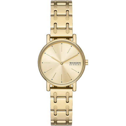 Skagen Women's Watch - Signatur Lille Gold Dial Plated Steel Bracelet | SKW3124 ,