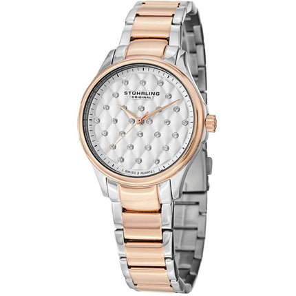 Stuhrling Women's Watch - Symphony Silver Dial Plated Steel Bracelet | 567.03 ,