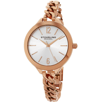 Stuhrling Women's Watch - Classic Silver Dial Plated Steel Bracelet | 624M.03 ,