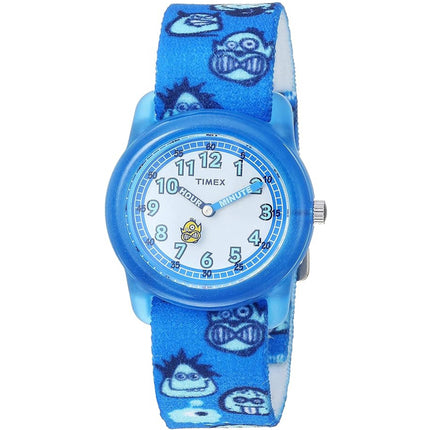 Timex Men's Watch - Time Machines Quartz White Dial Fabric Strap | TW7C25700 ,