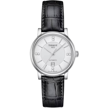 Tissot Women's Watch - Carson Premium Automatic Silver Dial Strap | T1222071603601 ,