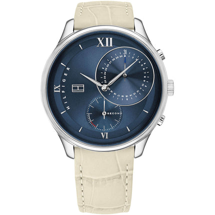 Tommy Hilfiger Women's Watch - Classic Quartz Blue Dial Leather Strap | 1782130 ,
