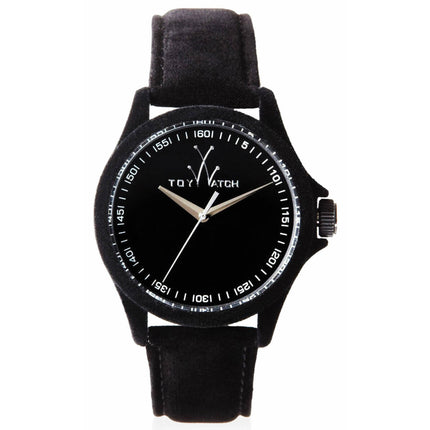 Toy Watch - Women's Watch - Sartorial Quartz Black Dial Leather Strap | PE01BK ,