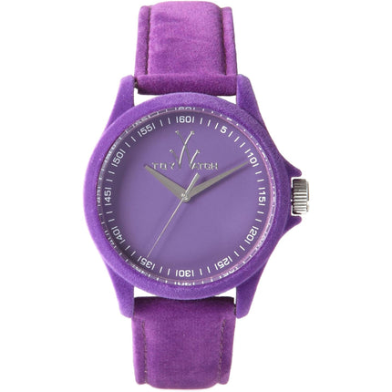 Toy Watch - Women's Watch - Sartorial Quartz Purple Dial Leather Strap | PE06VL ,