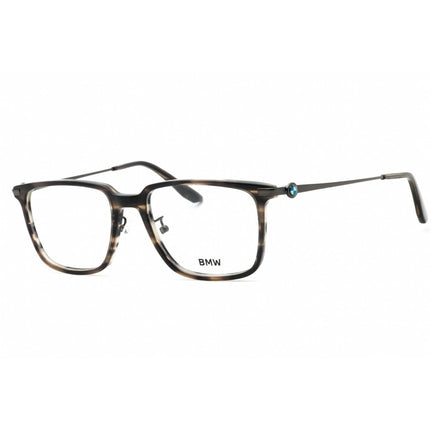 BMW Men's Eyeglasses - Grey/Other Square Full Rim Acetate Frame | BW5037 020 ,