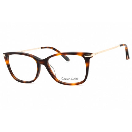 Calvin Klein Women's Eyeglasses - Brown Havana Cat Eye Acetate Frame | CK22501 220 ,