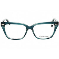 Calvin Klein Women's Eyeglasses - Petrol Square Full Rim Plastic Frame | CK22539 432 ,
