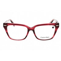 Calvin Klein Women's Eyeglasses - Burgundy Havana Square Plastic Frame | CK22539 609 ,